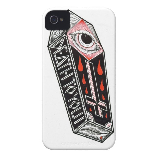 coffin Case-Mate iPhone case (Back)