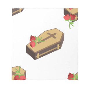 coffin emojis notepad