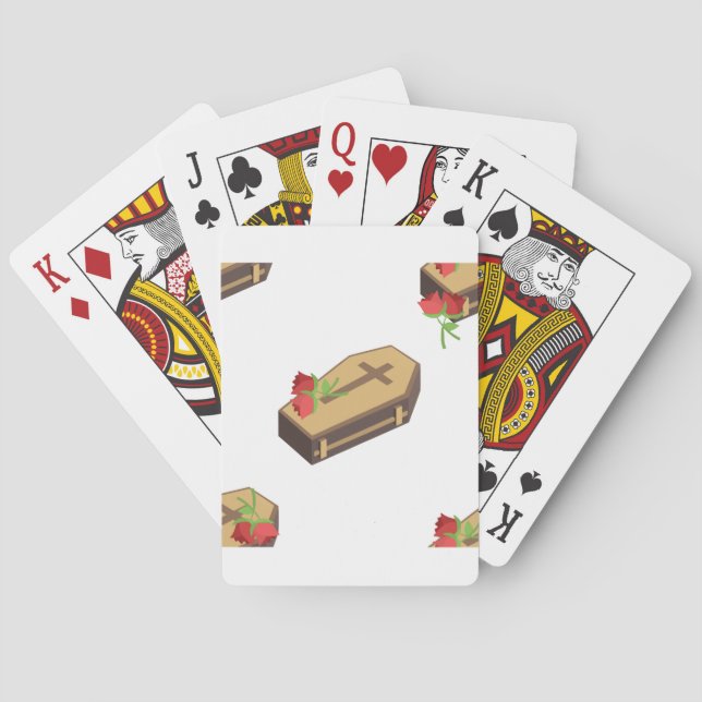 coffin emojis playing cards (Back)