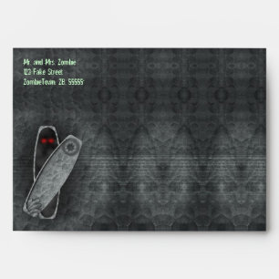 Coffin - Halloween Envelope