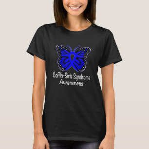 Coffin Siris Syndrome Awareness Warrior Support Bl T-Shirt