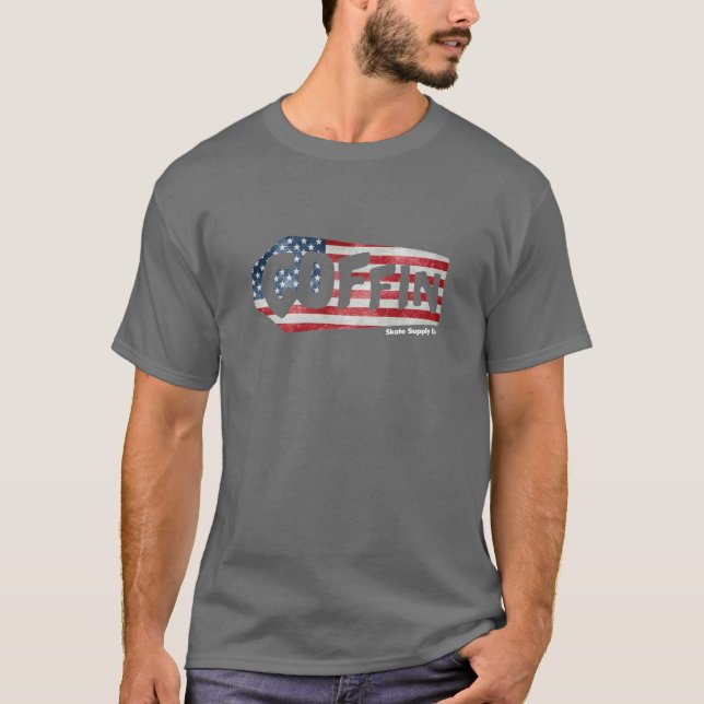 COFFIN Skates Patriot T-Shirt (Front)
