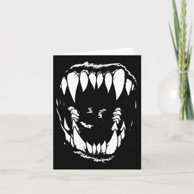 Coffins And Coffee Funny Skeleton Halloween  Card (Front)