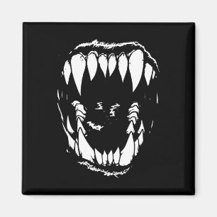 Coffins And Coffee Funny Skeleton Halloween Magnet