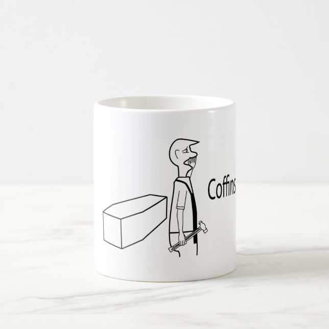 Coffin's Ready Coffee Mug (Center)