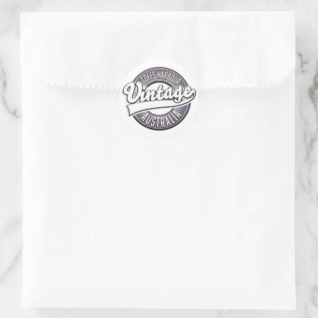 Coffs Harbour Australia Classic Round Sticker (Bag)