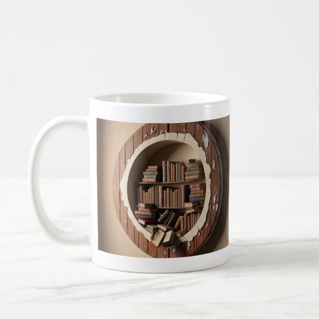 Coffy Mug for  Book lovers (Left)