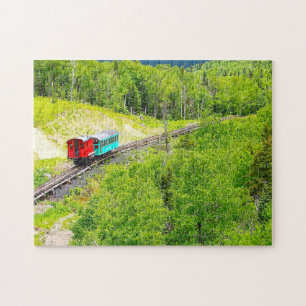 Cog Train Washington Mountain New Hampshire Jigsaw Puzzle