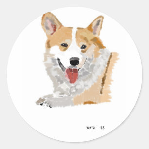 Cogi Classic Round Sticker