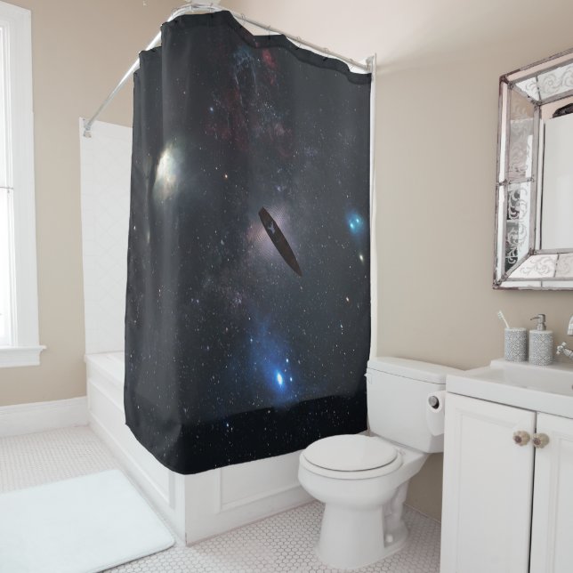 Cogito Ergo Sum Shower Curtain (In Situ)