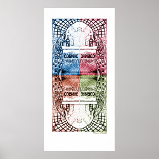Cognac 4-Colour Poster