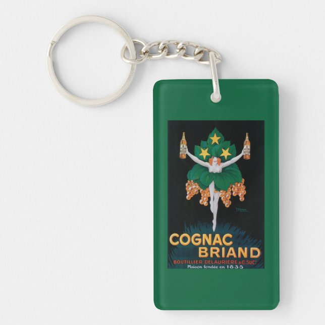 Cognac Briand Promotional Poster Key Ring (Front)