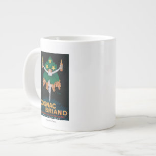Cognac Briand Promotional Poster Large Coffee Mug