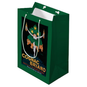 Cognac Briand Promotional Poster Medium Gift Bag