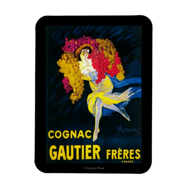 Cognac Gautier Promotional PosterFrance Magnet (Vertical)