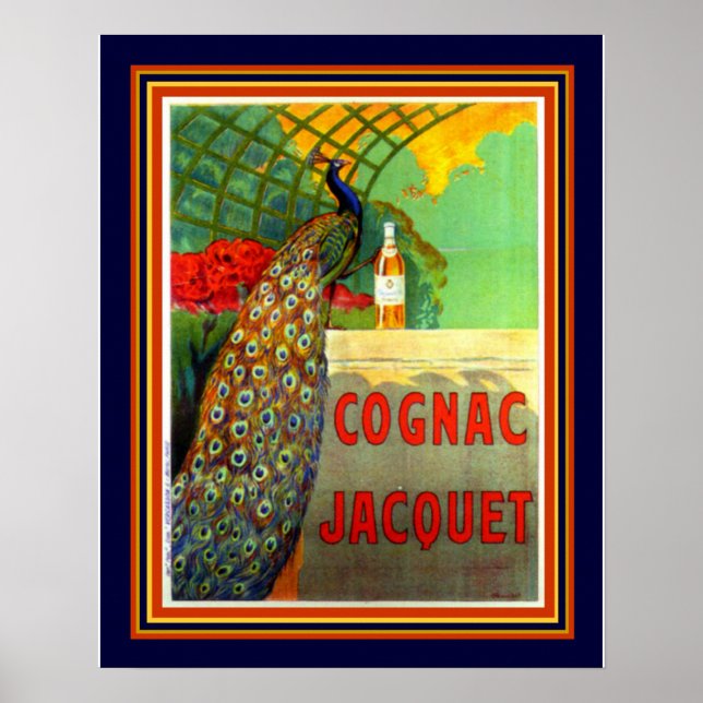 Cognac Jacquet 1912 Advertisement -16x20 Poster (Front)