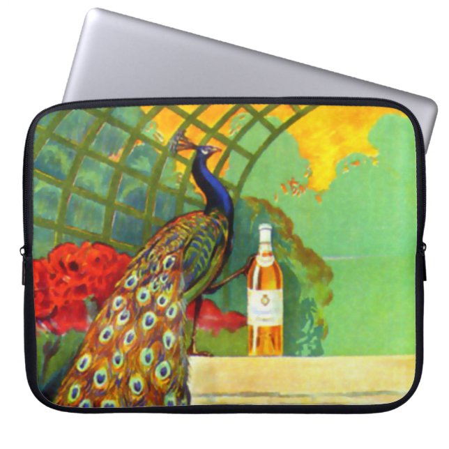 Cognac Jacquet Vintage Advertising Poster Laptop Sleeve (Front)