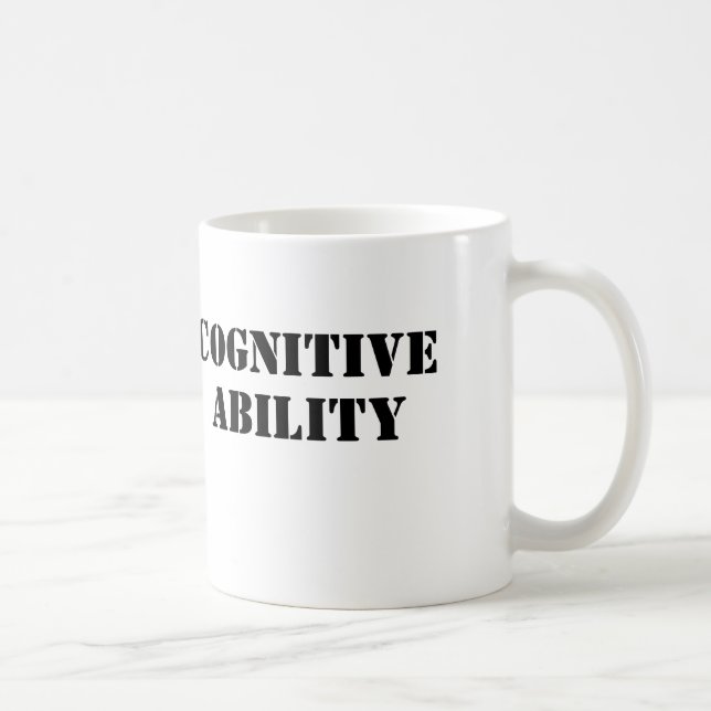 Cognitive Ability Coffee Mug (Right)