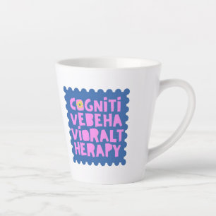 Cognitive Behavioural Therapy Latte Mug