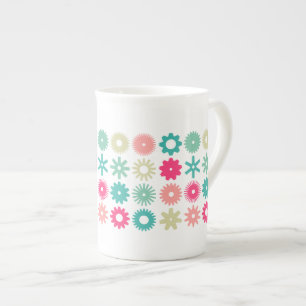 Cogs - Colours 01 Bone China Mug
