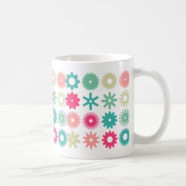 Cogs - Colours 01 Coffee Mug (Right)