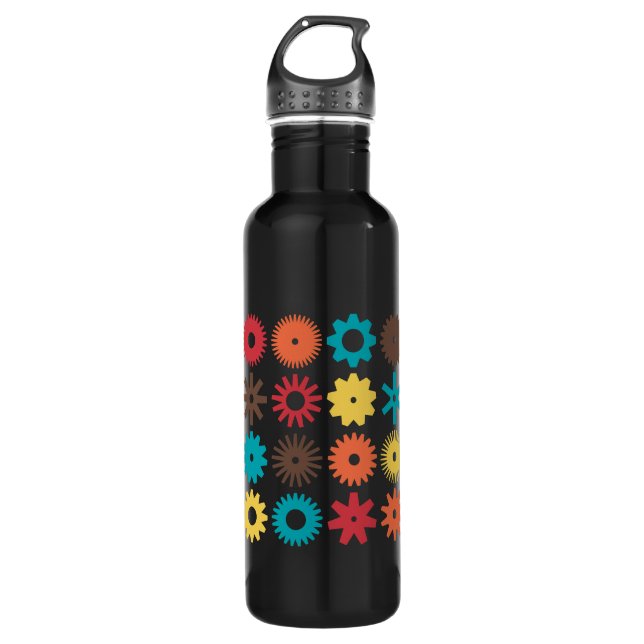 Cogs - Colours 02 710 Ml Water Bottle (Front)
