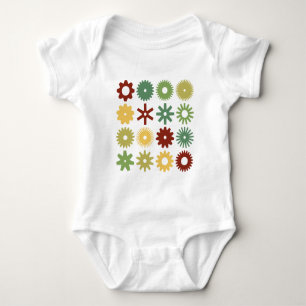 Cogs - Colours 03 Baby Bodysuit