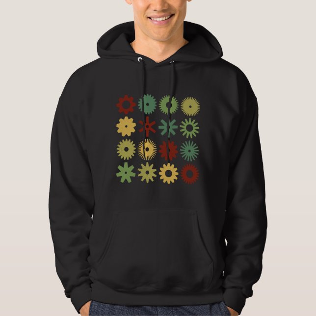 Cogs - Colours 03 Hoodie (Front)