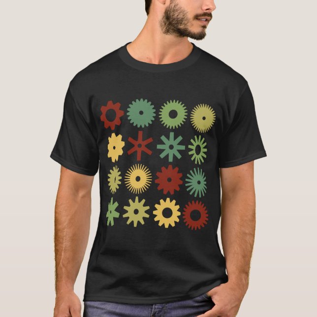 Cogs - Colours 03 T-Shirt (Front)