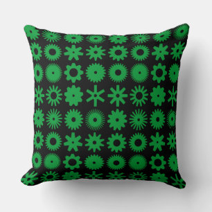 Cogs - Green Grass on Black Cushion