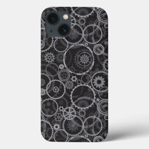 Cogwheels pattern iPhone 13 case