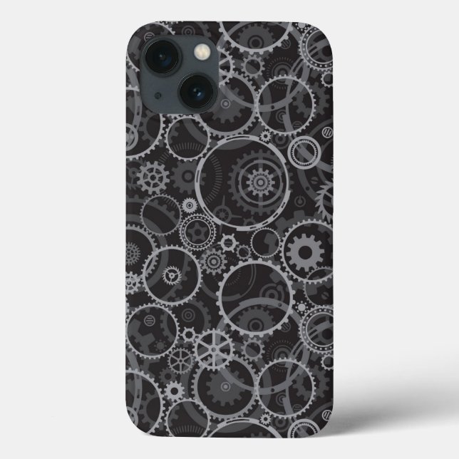 Cogwheels pattern Case-Mate iPhone case (Back)