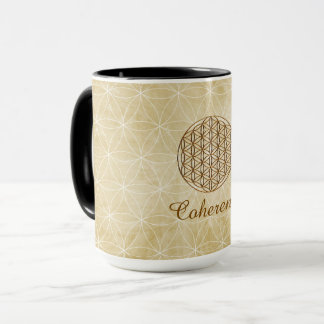 "Coherence" Flower of Life Mug