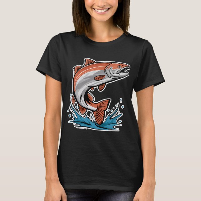 Coho Fishing T-Shirt (Front)