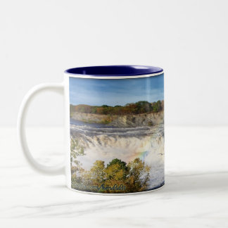 Cohoes Falls Two-Tone Coffee Mug