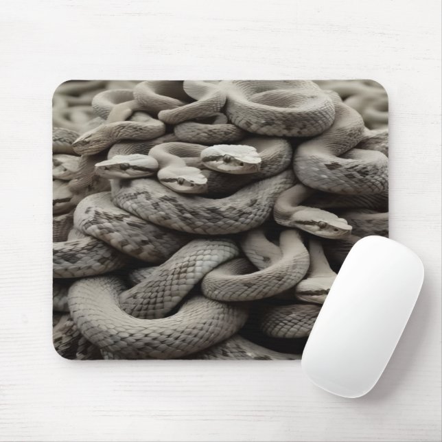 Coiled Serpents Mouse Mat (With Mouse)