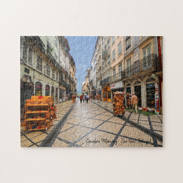 Coimbra Morning-The Real Portugal Jigsaw Puzzle (Horizontal)