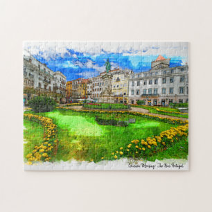 Coimbra Morning-The Real Portugal Jigsaw Puzzle