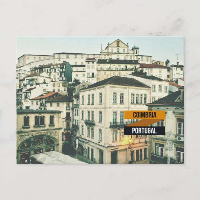 Coimbra, Portugal Travel Postcard (Front)