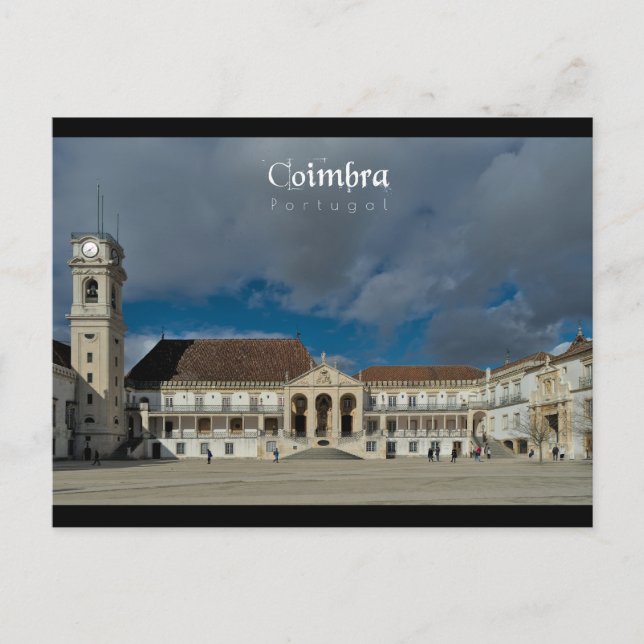 Coimbra University - Travel Art Postcard (Front)