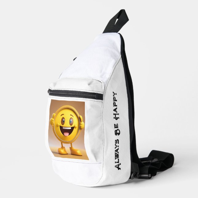 Coin Character Smiling  Bag   (Right Corner)