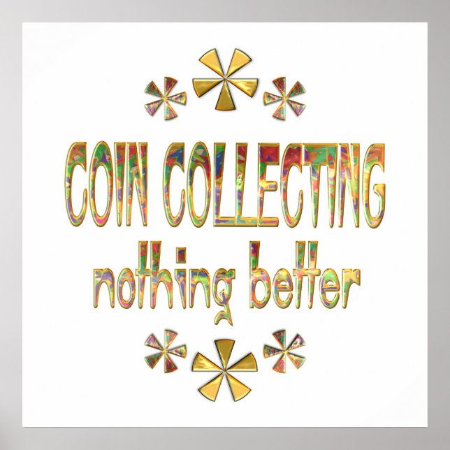 COIN COLLECTING POSTER (Front)