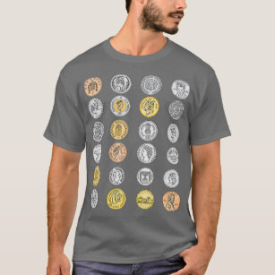 Coin Collection For Numismatist Coin Collector T-Shirt