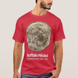 Coin Collector Buffalo Nickel T-Shirt