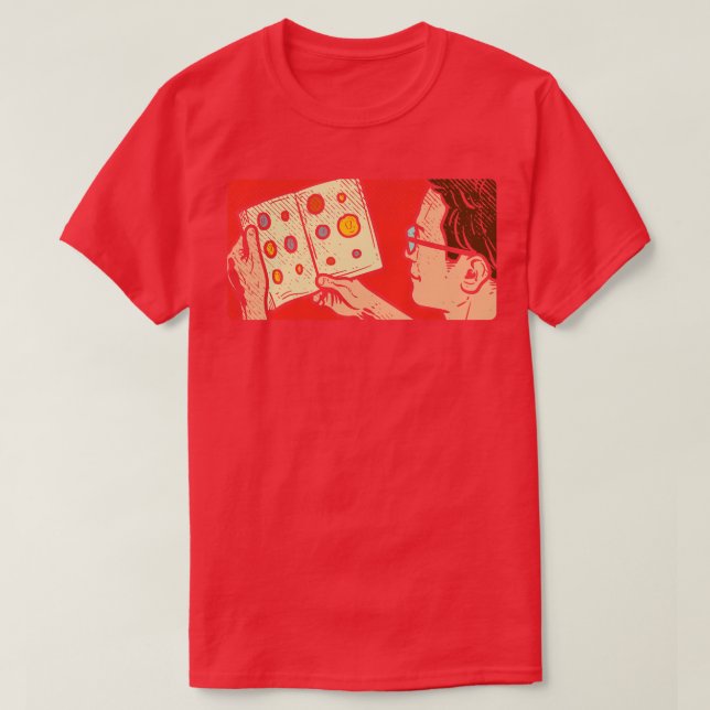 Coin Collector reading his album 1 T-Shirt (Design Front)
