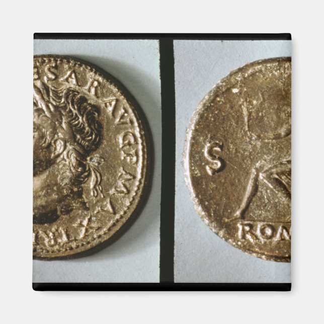 Coin depicting Nero Magnet (Front)