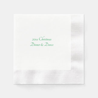 Coined Cocktail Paper Napkin
