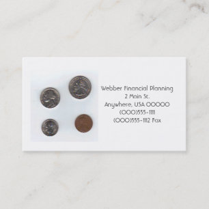 "Coins" Business Cards
