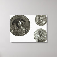 Coins depicting Henry VIII and Anne Boleyn