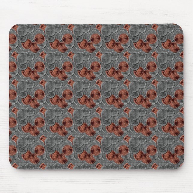 Coins Mouse Mat (Front)
